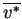 $\overline{v^{*}}$