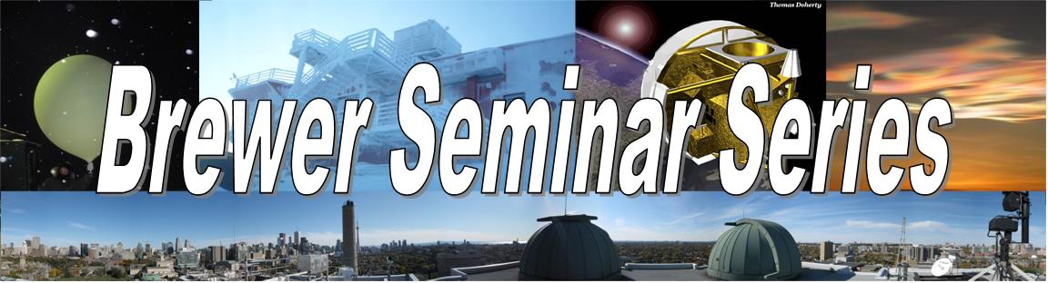 Atmospheric Physics Brewer Seminar Series