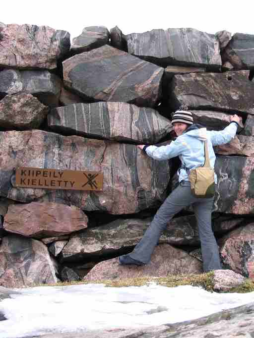 me in Finland