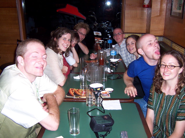 last night at Pizza Hut