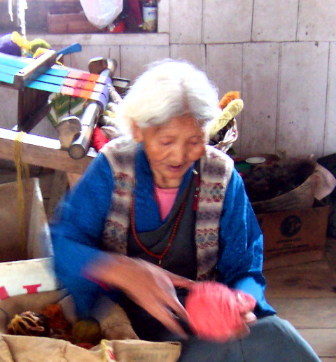 Tibetan woman 