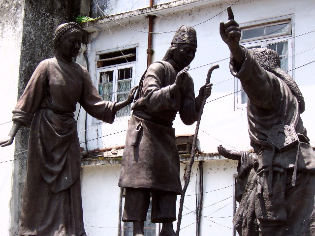 a monument in gangtok copy