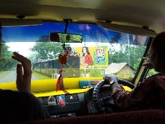 glimpse of the toy train