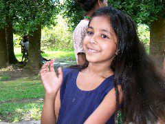 little girl in Gangtok