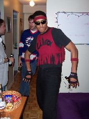 one of the dancers from the Beat It video