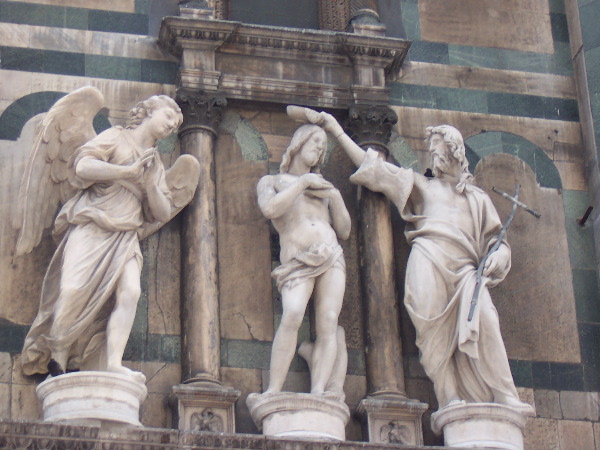 Baptistery Door Detail