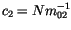 $c_2=N m_{02}^{-1}$