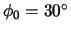 ${\phi_0}=30^\circ$